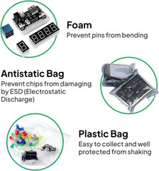 ELEGOO UNO Project Super Starter Kit with Tutorial and UNO R3 Board Compatible w