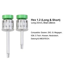 Dental Implant Screwdriver Abutment Hand Driver Hex 1.2 3i Megagen Astra Zimmer