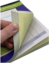 20 Pack Large Sales Order Book Receipt Invoice Duplicate Carbon Copy 50 Sets 5.5