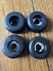 Bumper Rubber Black 5/8″H x 1-1/2″W Pack Of 4