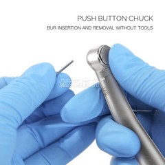 AZDENT Dental LED E-generator High Speed Handpiece With 4 Hole Quick Coupler