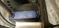 Knight GM 2-Thumb 1-Trigger, 5-Pin Electric Hand Control. MISSING 2-COVER SCREWS
