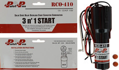 RCO410 3 in 1 Relay Hard Start Capacitor Kit Refrigerator 1/4-1/3 HP 115VAC (5x)