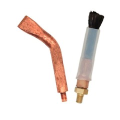 M6 Weld Cleaning Brush Thread 6mm Carbon Fiber Polish Weld Brush For Tig Mig