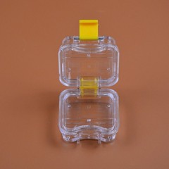 20pcs Denture False Teeth Membrane Case Container Hinged Display Box Jewelry USA