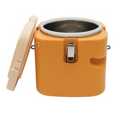 2.5 Gal Insulated Soup Container Commercial Food Warmer Food Warmer & Cover