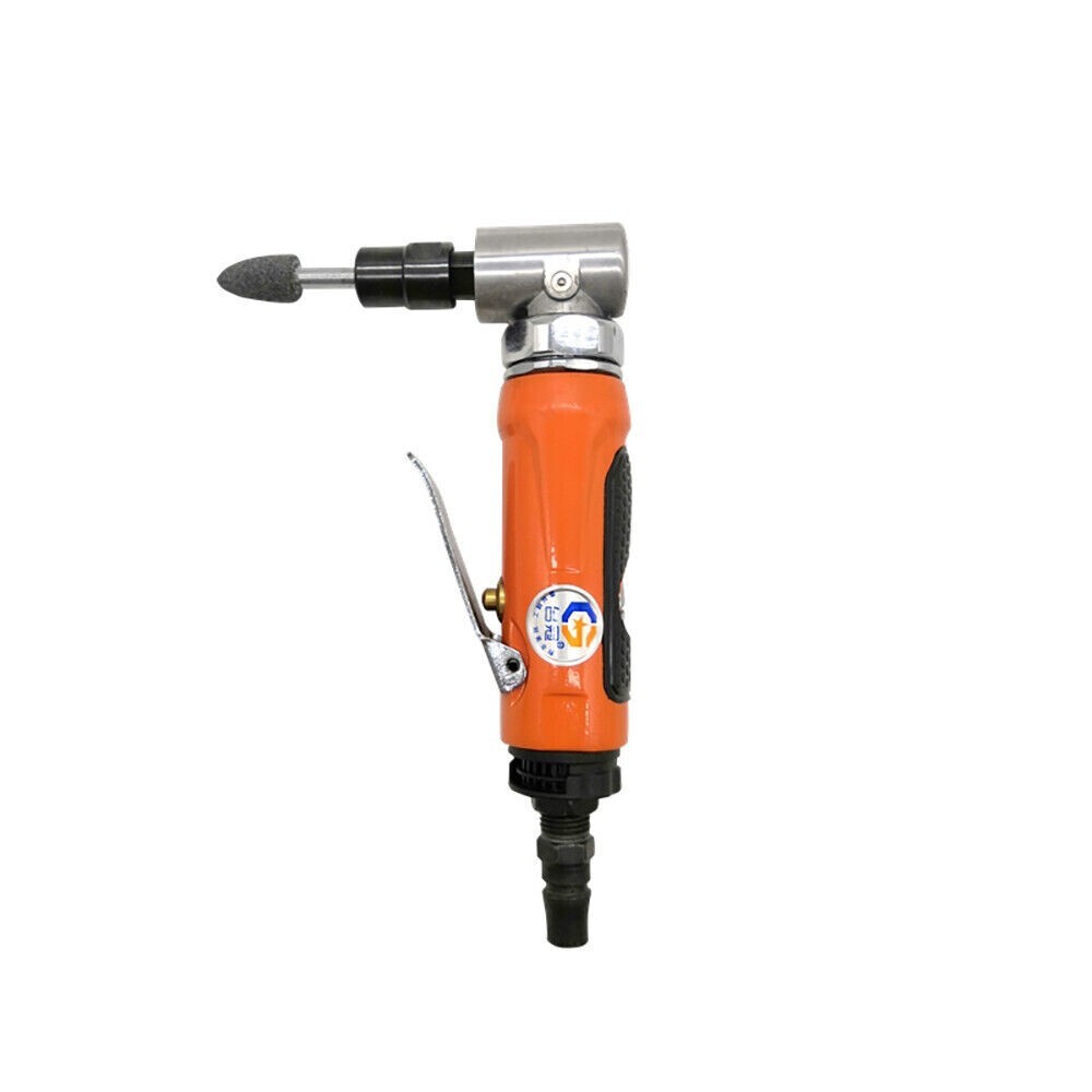 Pneumatic Right Angle Grinder Industrial Elbow Polishing Machine Chuck 4CFM 6MM