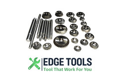 Valve Seat And Carbon Steel Face Cutter Set 21 Pcs With Metal Box Tools USA