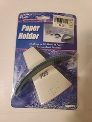 Vintage Paper Holder International Cutting Edge Desk Space Saver Office