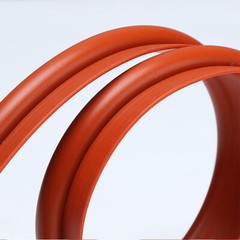 Silicone Rubber P Profile Oven Door Seals Gaskets Strip 14x18x38mm Length 5m