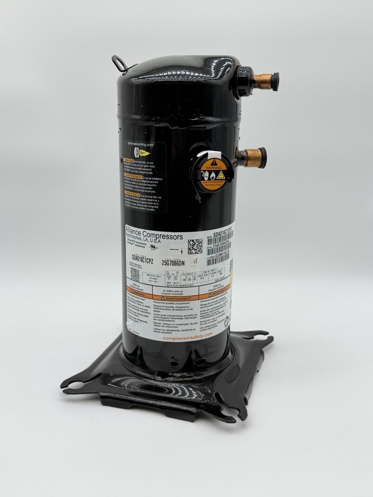 Copeland Alliance ZP16LXE-PFV 1.5 Ton R410A ZP16K7E-PFV ZP16K6E-PFV ZP16K5E-PFV