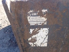 Virnig 72″ Skid Steer Scrap Grapple NICE! HEAVY DUTY HD Bobcat Bucket