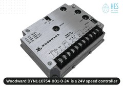 New Woodward DYN1-10754-001-0-24 Speed Controller 24V (OEM Part)
