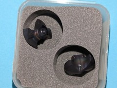 LOT OF 2 19.00mm Diameter YBB1900R01 IN2005 QwikTwist Tip Carbide 5100368