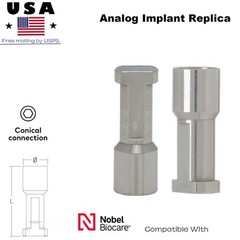 Implant Lab Internal Hex Analog For Nobel Biocare/Straumann ITI /Hiossen Osstem
