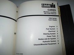 IH & Case IH Combines & Planters Time Schedule & Procedure (Flat Rate) Manuals