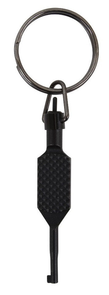 Rothco Flat Knurled Swivel Handcuffs Key – Easy Hold Tactical Handcuff Keys