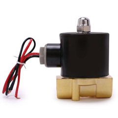 U.S. Solid Zinc-Alloy Solenoid Valve 3/8″ Electric Water Valve DC 12V NBR Seal