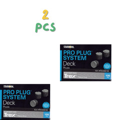 Starborn TREX 100 Plugs ONLY Boxes Pro Plug System (Pebble Grey) 2 pack