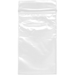 Plymor 2.5″ x 4″, 2 Mil Zipper Reclosable Plastic Bags