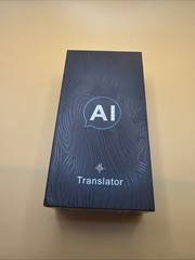 AI Translator S85 Pro Real-Time 2-Way Voice Language Translator Open Box