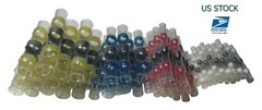 HEAT SHRINK SOLDER SEAL BUTT WIRE CONNECTOR SPLICE TERMINAL WATERPROOF