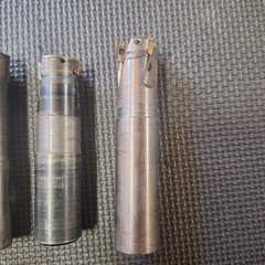 3 Used Endmills. Unsure Of Brand Or Size.