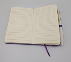 3D Textured Vintage Weird Tales Pulp Fiction A6 Pocket Notebook w/ Pen Choice