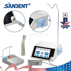 US Dental LED Implant Motor Surgical System Touch Screen+Contra Angle