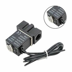 Electric Solenoid Valve 1/8″ AC 110V 2Way Normally Closed Made of Nylon Aluminum