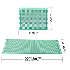 11 Pcs Large PCB Board Kit10x22 CM15X9CM 9X7CM 7X5CM Blank PCB Circuit Board …