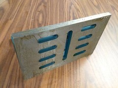 Slotted Angle Plate webbed End 12x9x8″ high tensil accurate ground SAPW-1298-new