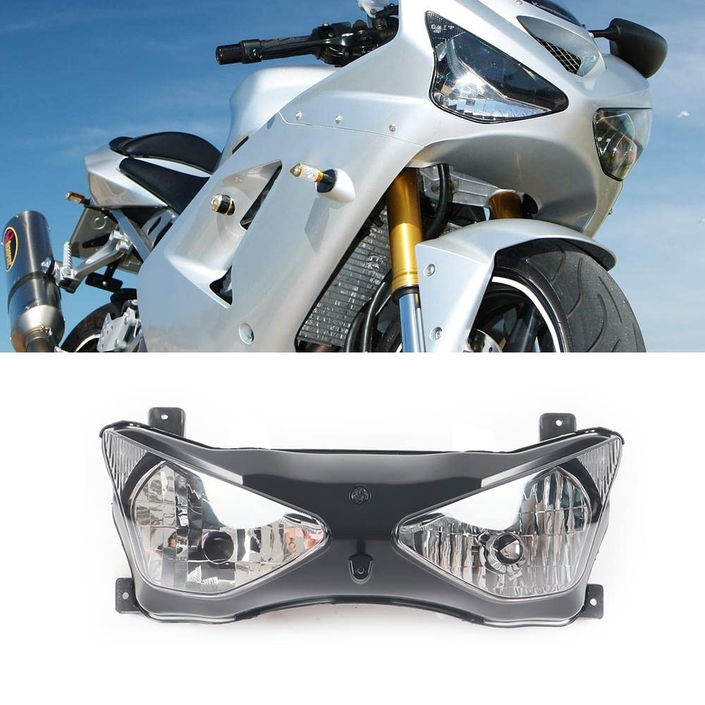 Motorcycle Front Headlight Assembly Housing Fits 03-04 ZX6R 636 Ninja