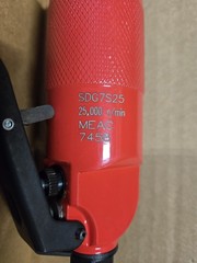 Sioux Tools SDG7S25M6F Straight Die Grinder 25,000 RPM 0.7hp 1/4” Collet USA
