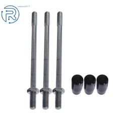 3 Spool 21 GPM Hydraulic Monoblock Double Acting Control Valve SAE Ports NEW