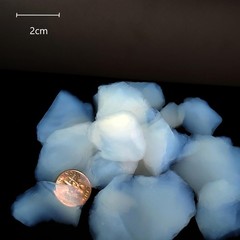 50ml Aerogel Blocks Silica Granule Size 5-50mm Frozen transparent