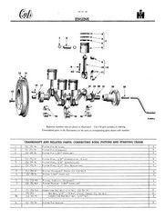 Tractor PARTS MANUAL Catalog Fits International FARMALL CUB TC-37A I