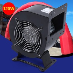 110V 120W Small Centrifugal 196CFM Flange Blower Fan 2600r/min Durable Equipment