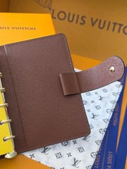 Louis Vuitton PM Agenda Cover Monogram Canvas 6-Ring Planner Small
