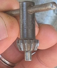 Vintage Babco 2T01 Right Angle Drill Drive Jacobs 7B Chuck w/ Genuine N1 Key USA