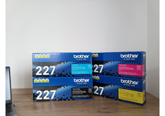 NEW Brother TN227 High Yield 4-Color Toner Cartridge Set