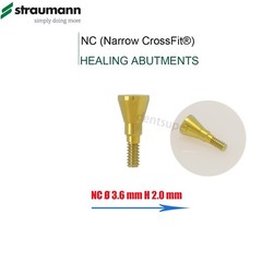 NC Healing Abutments & Closure Caps for Fit Straumann ITI BL/BLT NC Narrow Cross