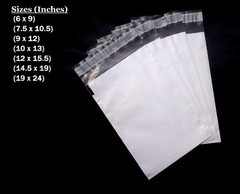 Poly Mailers Shipping Envelopes Self Sealing Plastic Mailing Bags Several sizes