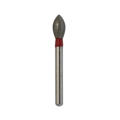 Dental Diamond Burs FG 368/023F Pointed Football Fine Grit For High Speed Bur