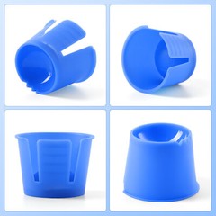 200-1000pcs Dental Disposable Dappen Dish Mixing Bowl Cup Plastic Container