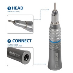 NSK Style SEASKY Dental Slow Low Speed Handpiece Straight Nose Contra Angle 1:1