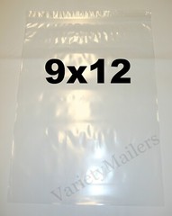 40 Storage Bag Variety Pack ~ 9×12 12×15 14×20 18×24 ~ LARGE 2 Mil Seal-Top Bags
