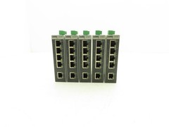 Phoenix Contact 2891001 5-Port Industrial Unmanaged Ethernet Switch Lot of 5