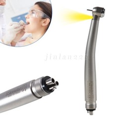 NSK Style Dental High Speed Handpiece Fiber Optic Turbine LED E-generator 4Hole