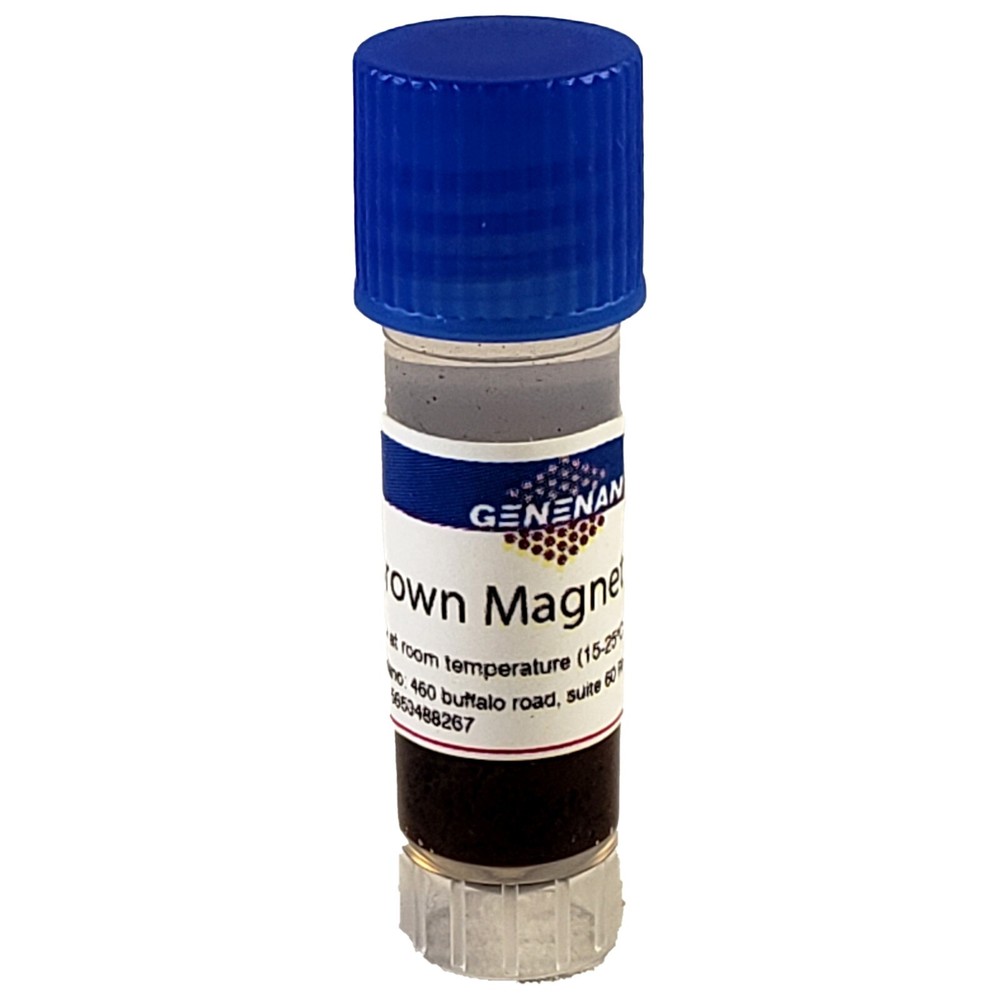 GeneNano Silica Brown Magnetic beads about 300 nm for DNA/RNA extraction
